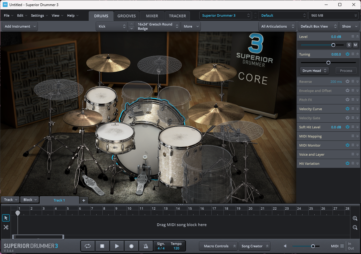 Toontrack Superior Drummer 3